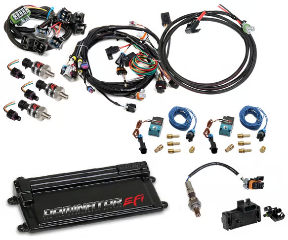 Holley - Holley LS1/LS6 Dominator ECU For EFI Conversion W/ 3Bar MAP Sensor, NTK Wideband & Dual 3 Port Boost Control Solenoids - 24X/1X - Image 1