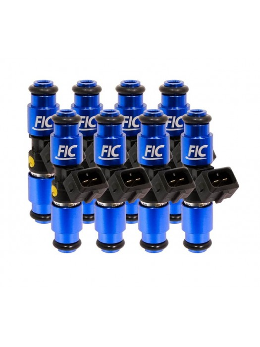 ASNU Fuel Injectors - FIC 1650cc High Z Flow Matched Fuel Injectors for LS1 & LS6 Engines - Set of 8 - Image 1