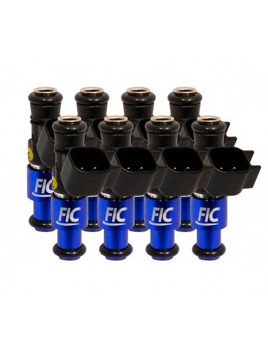 ASNU Fuel Injectors - FIC 1440cc High Z Flow Matched Fuel Injectors for LS2 Engines - Set of 8 - Image 1