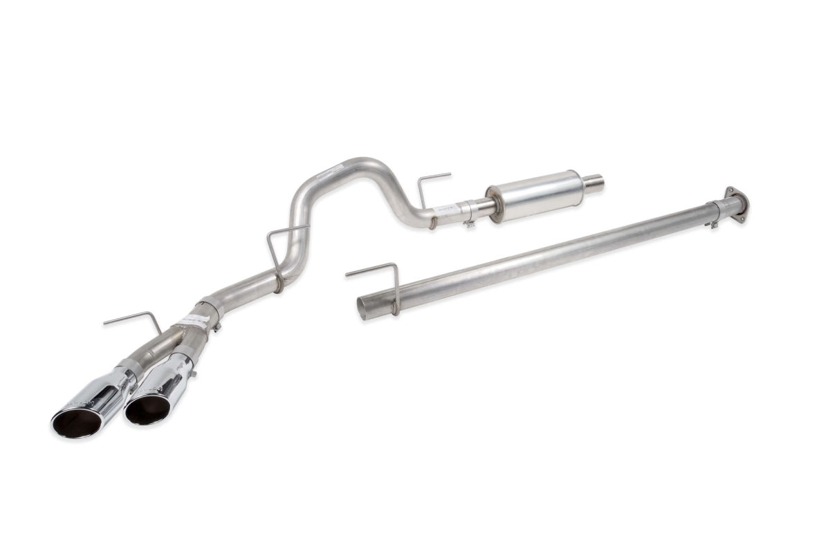 Roush Superchargers - Ford F-150 5.0L V8 2021+ Roush Cat-Back Performance Exhaust Kit - Polished Tips - Image 1