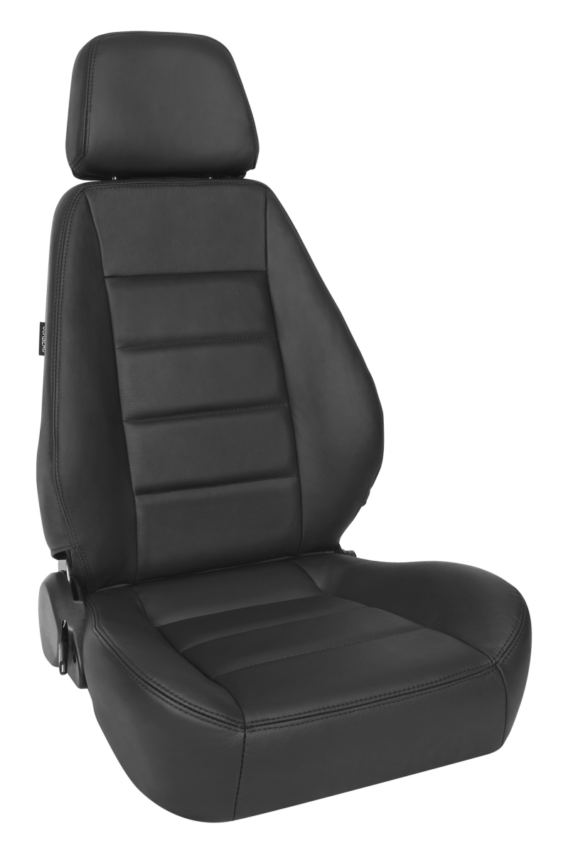 Corbeau-Blem - Blemished Corbeau Sport Black Leather Reclining Racing Seat - Pair - Image 1