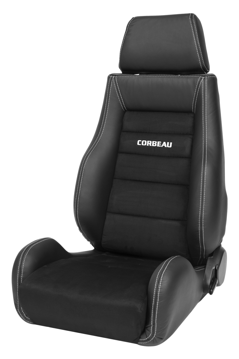 Corbeau-Blem - Blemished Corbeau GTS II Black Microsuede/Leather Reclining Driver Side Racing Seat - Single - Image 1