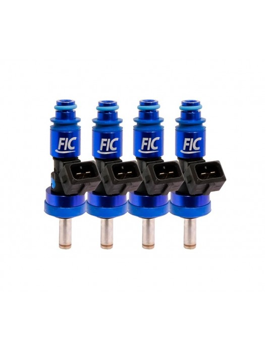 ASNU Fuel Injectors - FIC 1200cc High Z Flow Matched Fuel Injectors for Honda B,H & D-Series - Set of 4 - Image 1