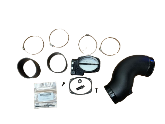 Whipple Superchargers - Whipple Ford F150 2015-2017 Billet 132MM Elliptical Throttle Body (2000CFM) Upgrade Kit - Image 1