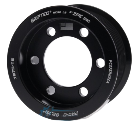 Griptec 10-Rib ProCharger Non-Offset Supercharger Pulley - No Hub