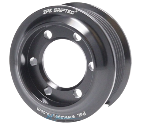 ZPE Griptec - Griptec 6-Rib ProCharger Offset Supercharger Pulley - No Hub Kit - Image 1