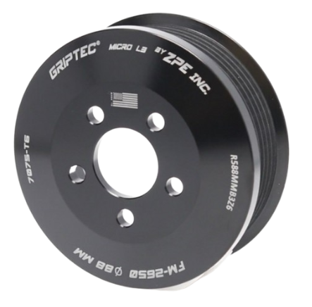 ZPE Griptec - Griptec 8-Rib Roush 2018-2021 Ford Mustang TVS2650 Supercharger Pulley - Image 1