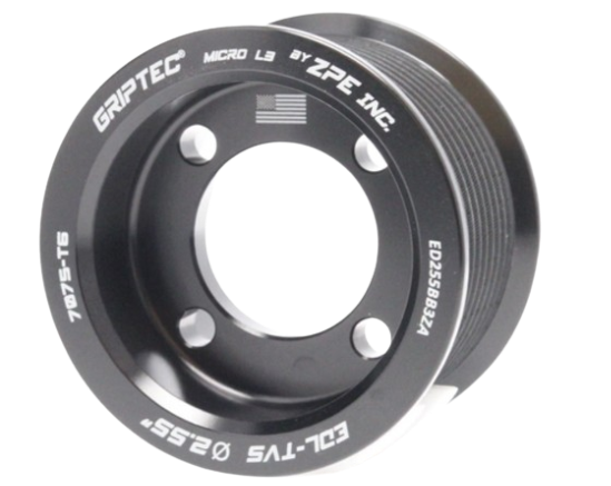 ZPE Griptec - Griptec 10-Rib Edelbrock Supercharger Pulley - Image 1