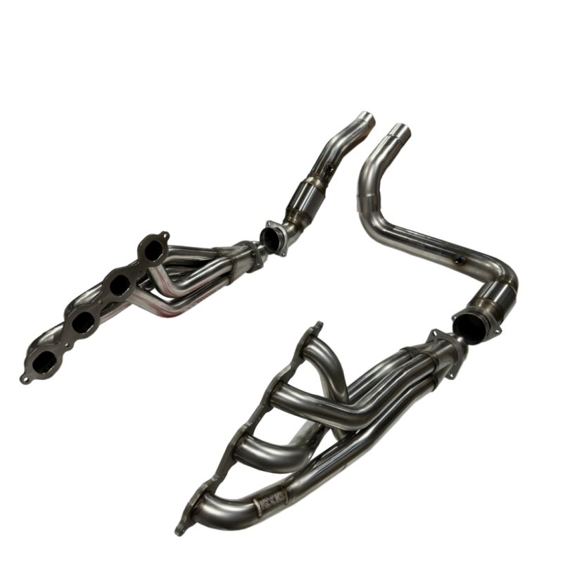 Kooks Headers - Cadillac Escalade V 2023+ Kooks Long Tube Headers & Green Catted Connection Pipes 1-7/8" x 3" - Image 1