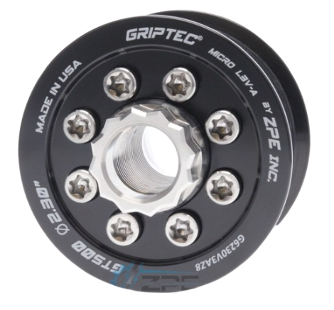 ZPE Griptec - Griptec 8-Rib Supercharger Pulley For OE 2020+ GT500 TVS2300 Superchargers - With Hub Kit - Image 1