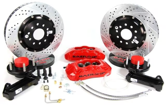 Baer Brakes  - Baer GM A/F/X Body 6 Piston Pro+ Front Disc Brake Kit - 14" Disc - Image 1