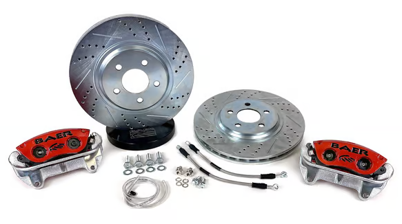 Baer Brakes  - Baer 1994-2004 Ford Mustang 2 Piston Classic Front Disc Brakes - 13" Disc - Image 1