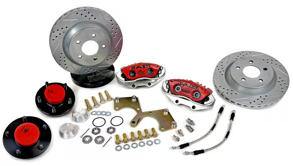 Baer Brakes  - Baer 1979-1993 Ford Mustang 2 Piston Classic Front Disc Brakes W/ 13" Disc (Requires OE V8 Spindles) - 5 Lug - Image 1