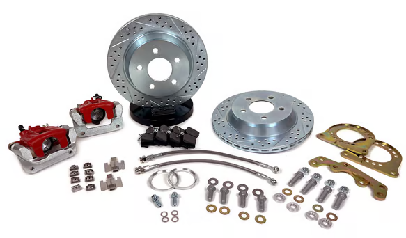 Baer Brakes  - Baer Single Piston Classic Rear Disc Brake Kit For GM 10/12 Bolt Rear End - 11.65" Disc (Non-Staggered Shock Applications) - Image 1