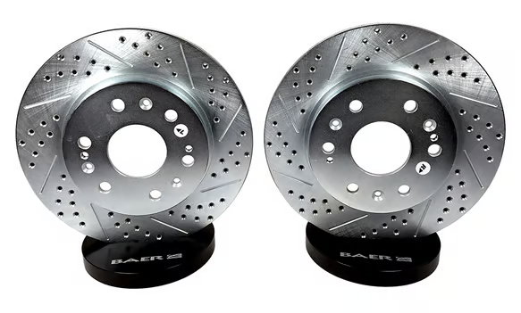 Baer Brakes  - Baer 2009-2021 GM Camaro/CTS-V 6.2L Claw Performance Rear Rotors Upgrade - (Reuses OE Caliper) - Image 1