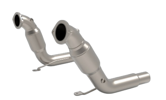 Kooks Headers - Ford Explorer/Aviator 3.0L Ecoboost 2020+ Kooks Catted Downpipes 3" - Image 1