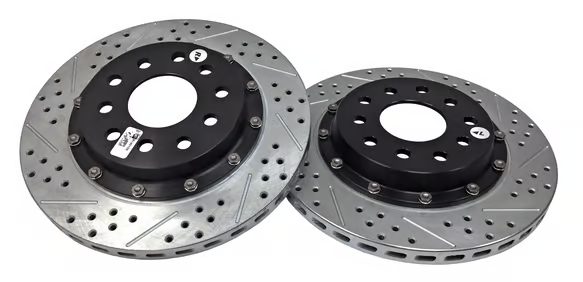 Baer Brakes  - Baer 1997-2013 Chevy Corvette Claw Performance Front 2-Piece Rotors Upgrade - (Reuses OE Caliper) - Image 1