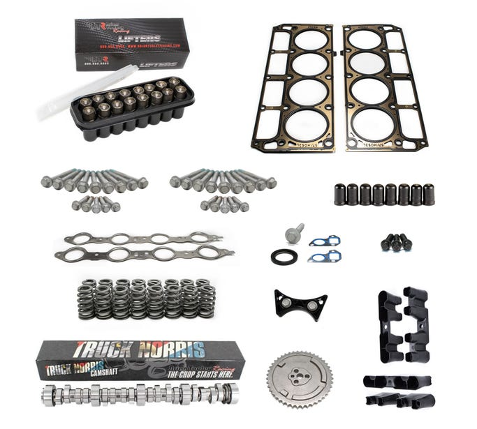 Brian Tooley Racing - BTR Truck Norris Camshaft w/ DOD Conversion Kit For Gen IV 5.3L Engines - Non-VVT - Image 1