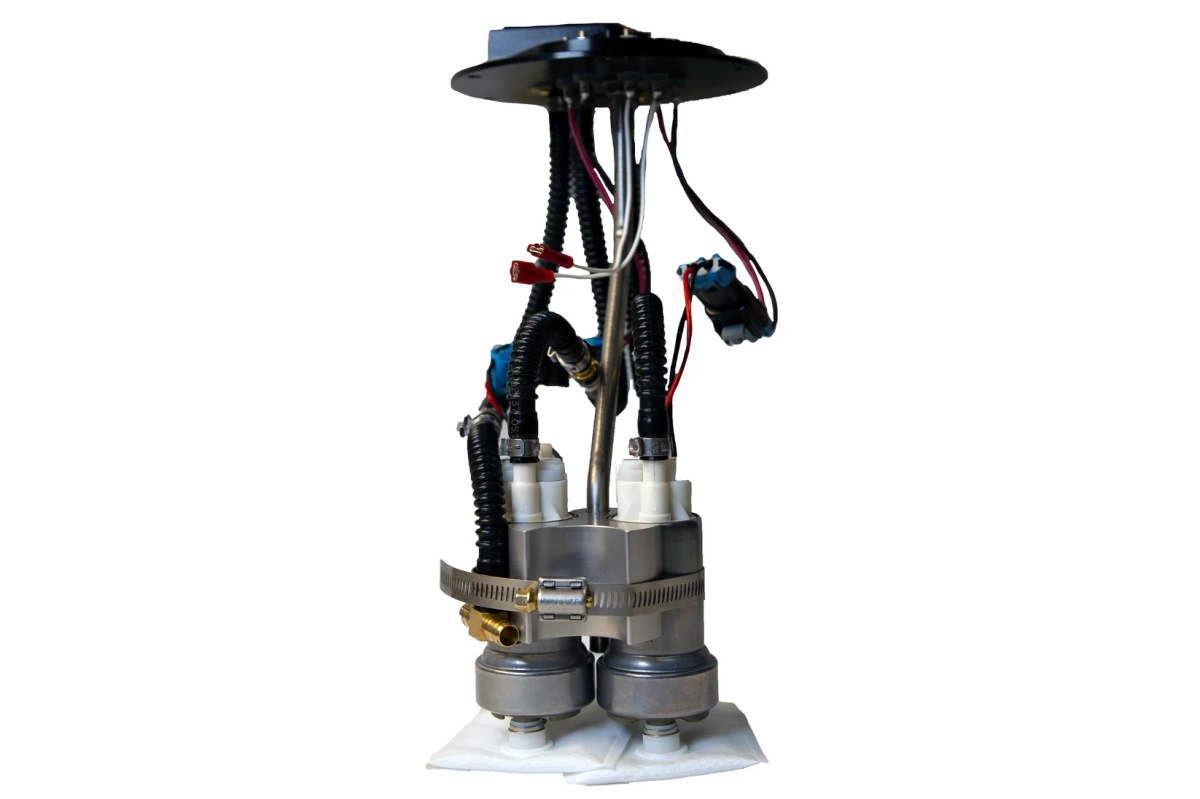 Aeromotive - Aeromotive 1998+ Nissan Patrol Triple 450 LPH Drop-In Fuel Pump Module - Fuel Pumps Included - Image 1