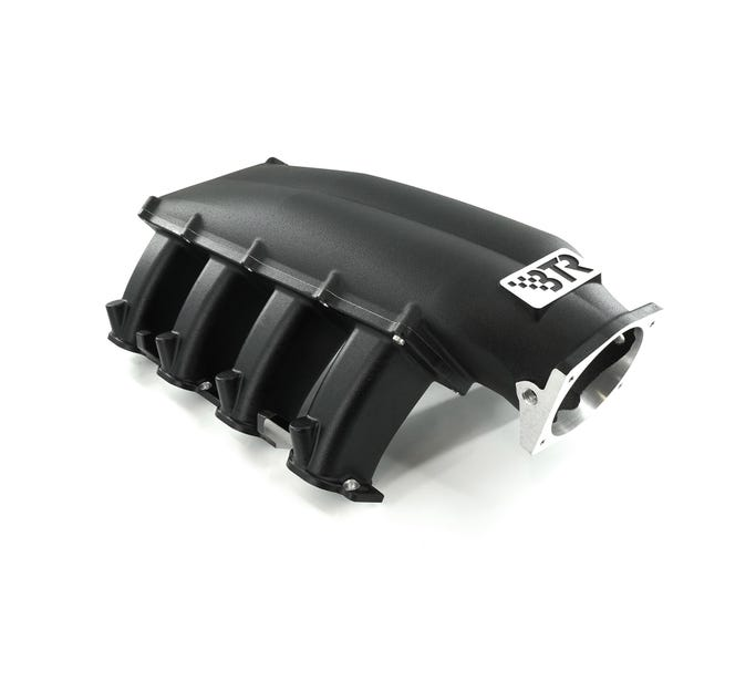 Brian Tooley Racing - BTR Gen V LT Trinity Cast Aluminum Mid-Length Intake Manifold W/O Injector Holes - Black Finish - Image 1