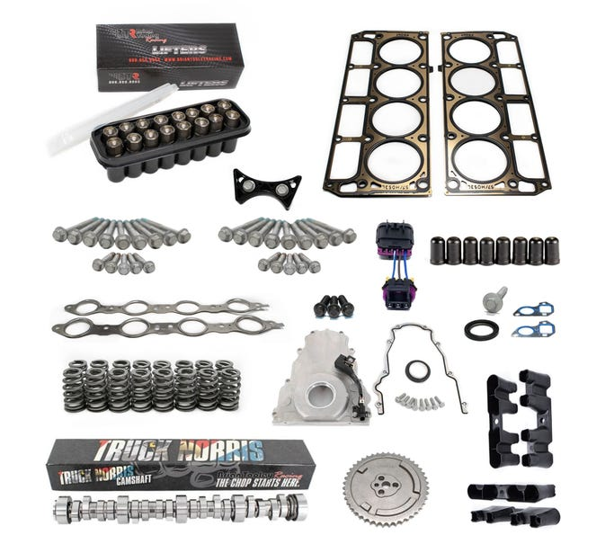 Brian Tooley Racing - BTR Truck Norris Camshaft w/ DOD Conversion Kit For Gen IV 5.3L Engines - VVT - Image 1