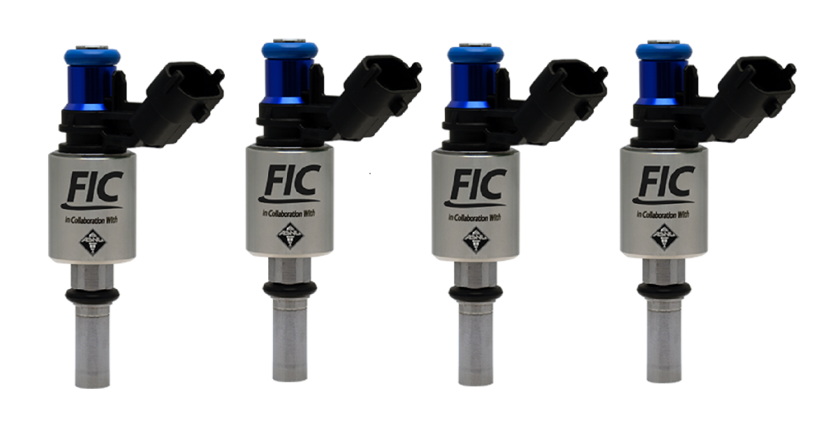 Fuel Injector Clinic - FIC 3000cc Low Z Flow Matched Fuel Injectors - Set of 4 - Image 1