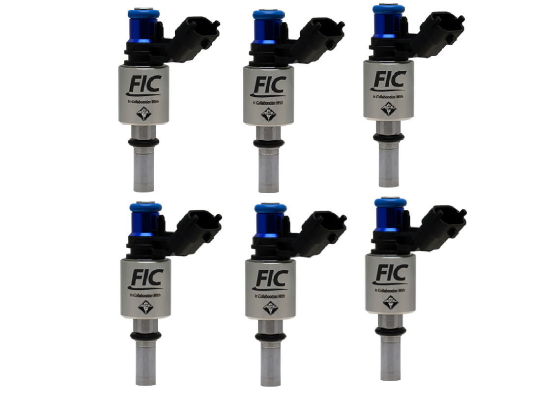 Fuel Injector Clinic - FIC 3000cc Low Z Flow Matched Fuel Injectors - Set of 6 - Image 1