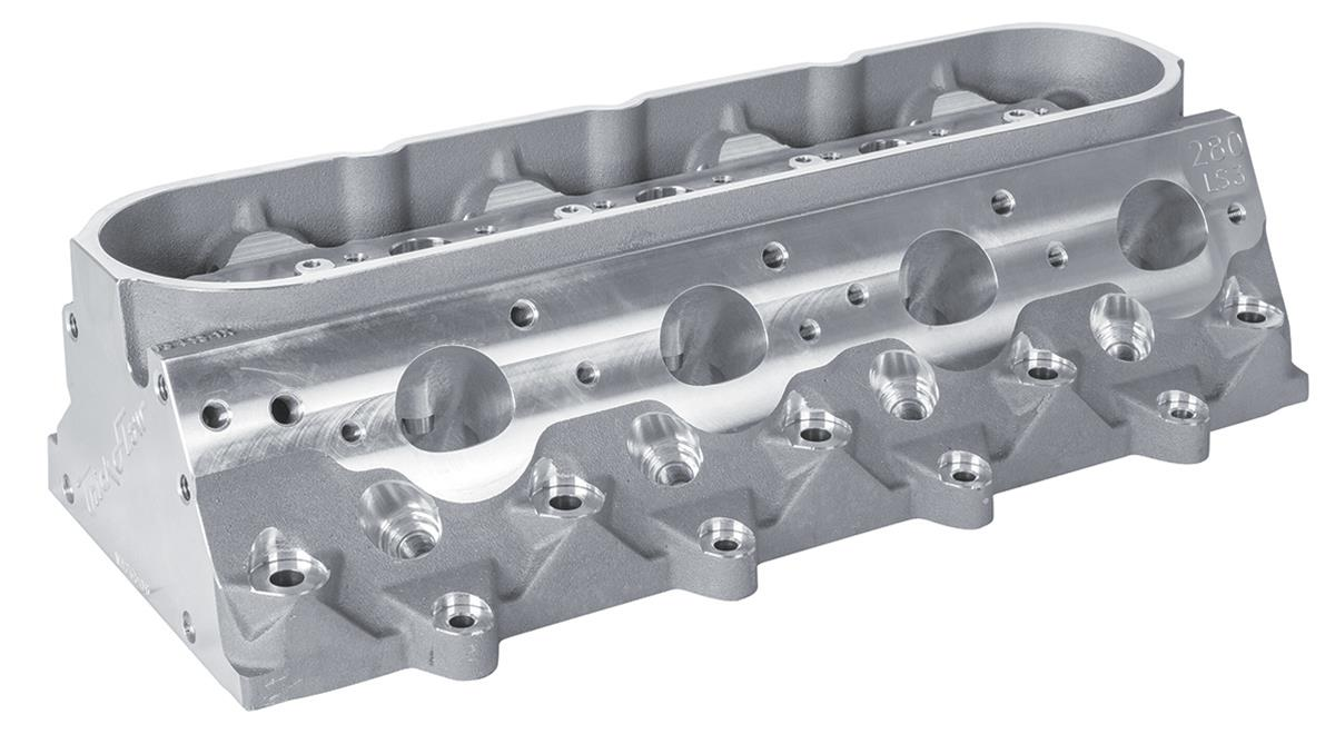 Trickflow - Trickflow GenX LS3 6-Bolt Bare Aluminum Cylinder Head, 280cc Intake - No Parts - Image 1