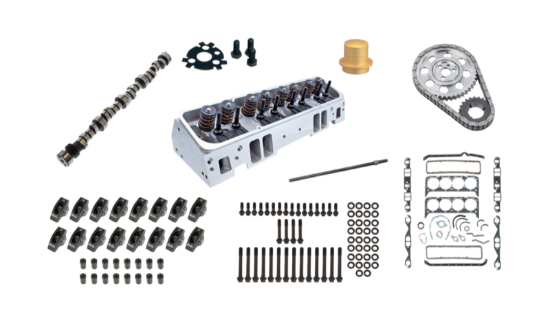 Air Flow Research - AFR 195cc Top-End 465hp Engine Kit For SBC Engines w/ Roller Cam and Springs - Image 1
