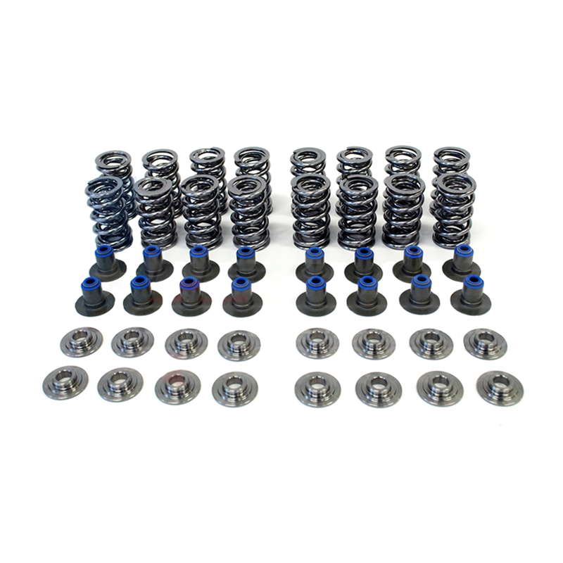 Texas Speed - Texas Speed LS Dual Polished Valve Spring Kit w/ Titanium Retainers - .660 Lift - Image 1