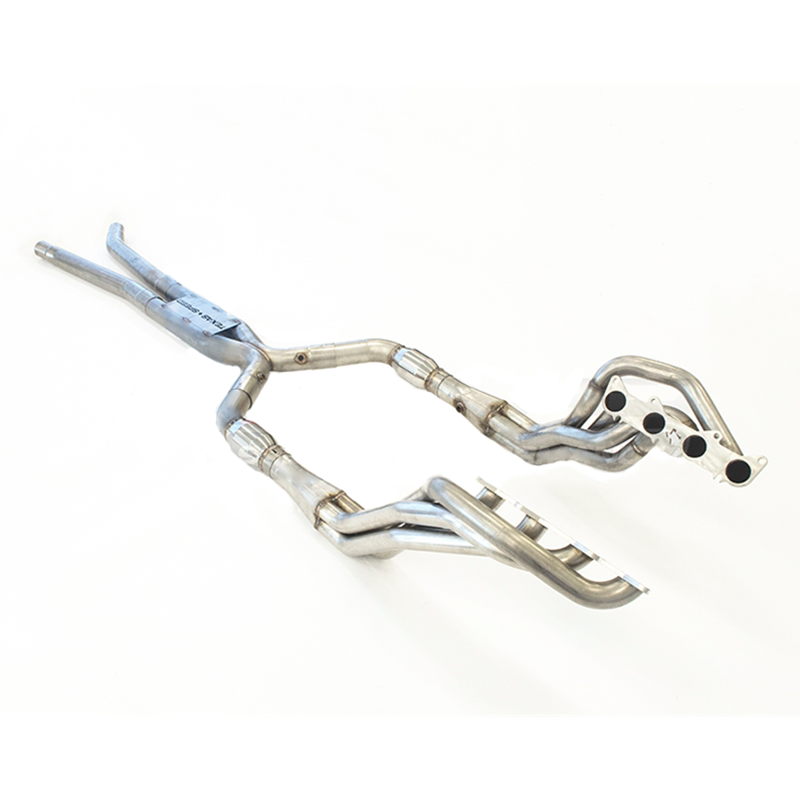 Texas Speed - Texas Speed 2015+ Ford Mustang 5.0L 1-7/8" Long Tube Headers w/ 3" Catted X-Pipe - Image 1