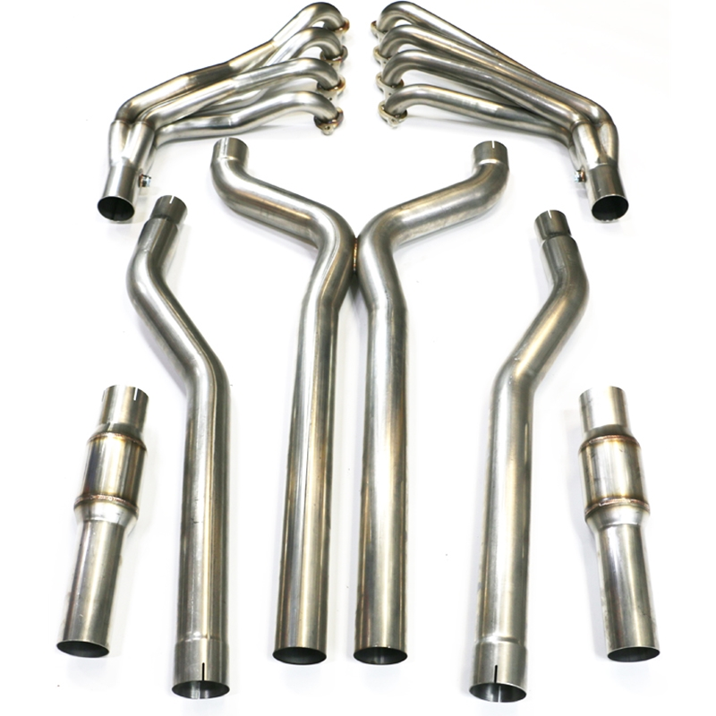 Texas Speed - Texas Speed 2010-2015 Chevy Camaro SS/ZL1 2" Long Tube Headers w/ High Flow Catted X-Pipe - Image 1