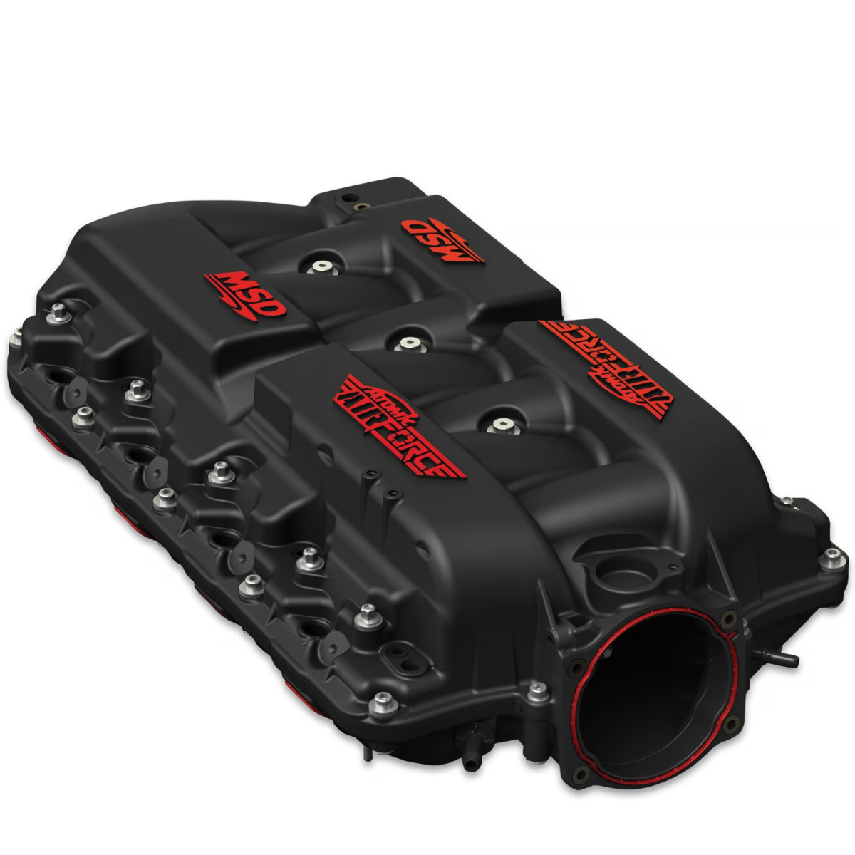 Holley - MSD Atomic AirForce LS Cathedral Port 103mm Intake Manifold - Red Logo - Image 1