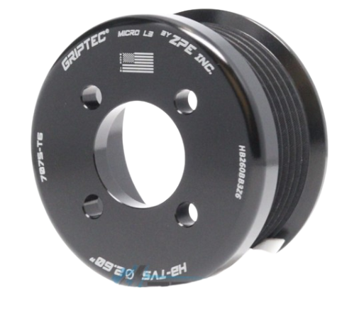ZPE Griptec - Griptec 6-Rib Magnuson Hemi 5.7L/6.4L TVS2650 Supercharger Pulley - Image 1
