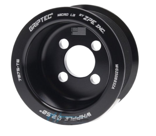 ZPE Griptec - Griptec 10-Rib Whipple 07-13 Ford GT500 Supercharger Pulley - 4 Bolt - Image 1