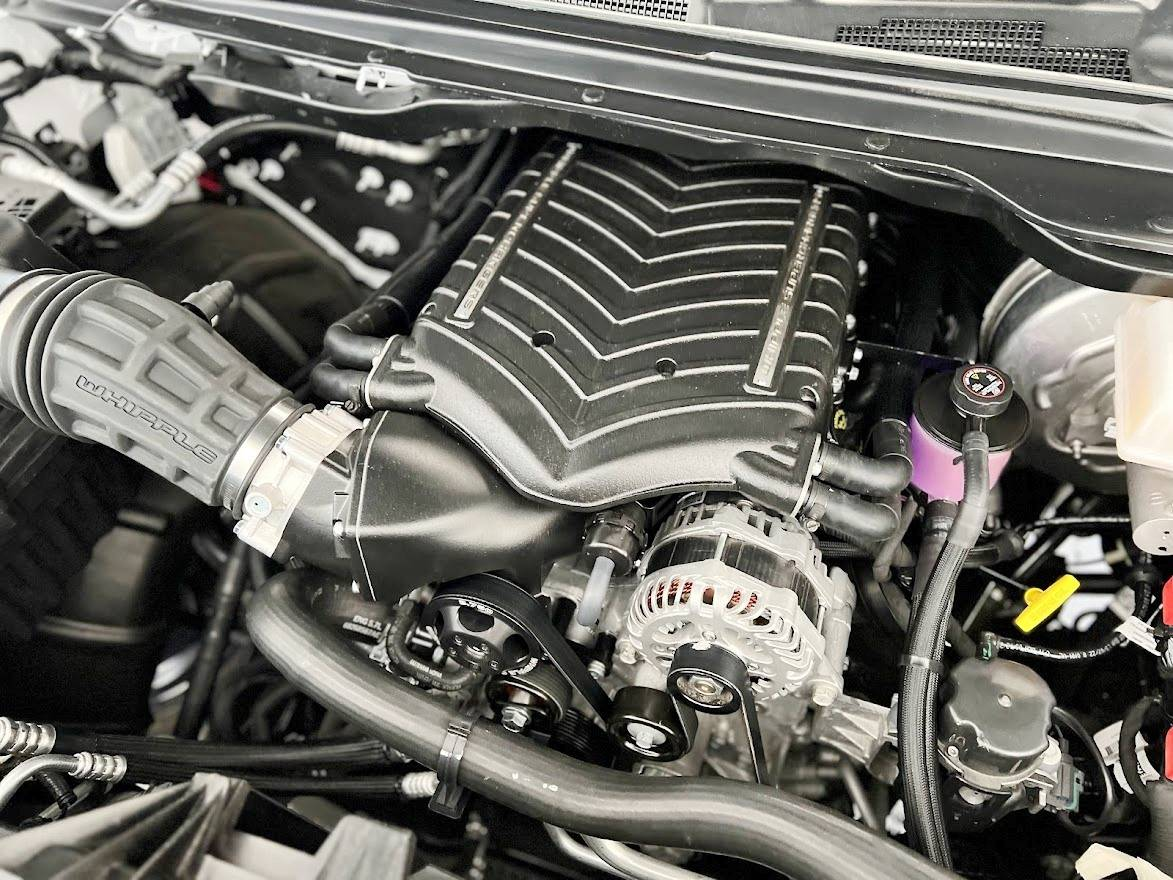 Whipple Superchargers - Whipple Dodge Ram Truck Non E-Torque 2019-2022 5.7L Hemi Gen 6 3.0L Supercharger Intercooled Complete Kit W185AX - Image 1