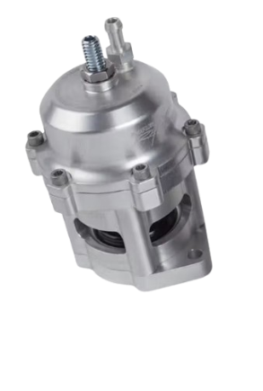 Vortech Superchargers - Vortech Maxflow Race Billet High-Tension Spring  Aluminum Blow-Off Valve - Clear Anodized - Image 1