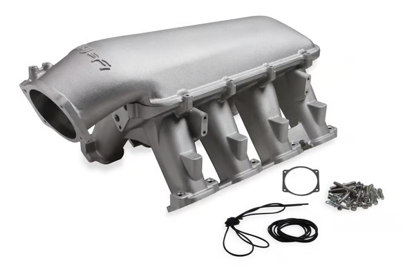 Holley - Holley Hi-Ram LT1 105MM Intake Manifold - Satin (Direct Injection Only) - Image 1