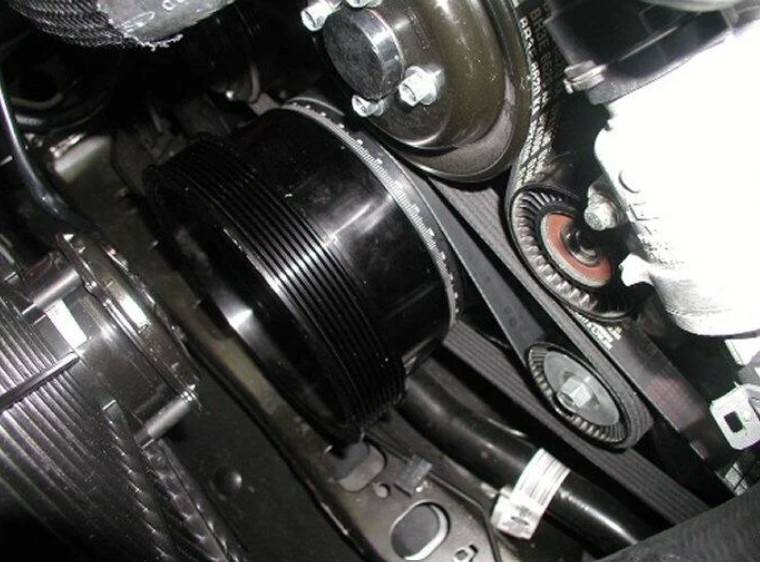 ATI/ProCharger Parts - Procharger 2011-14 Mustang GT 8 Rib Crank Pulley Bag (For ATI Harmonic Balancer) - Image 1