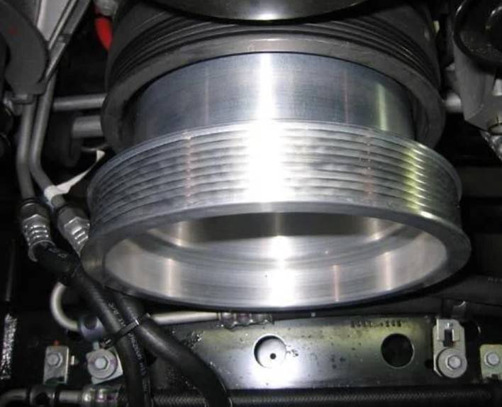 ATI/ProCharger Parts - Procharger 2016+ Camaro SS 7.65" 10 Rib Crank Pulley (ATI Balancer) - Image 1