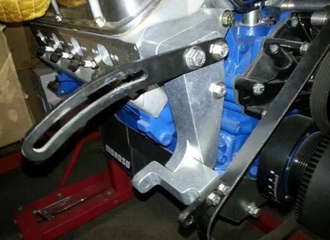 ATI/ProCharger Parts - ProCharger 1964 1/2 - 73 Mustang Alternator Bracket - Image 1