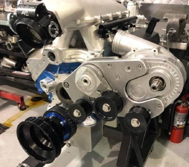 ATI/ProCharger Parts - ProCharger 1986-93 Mustang Renegade 12 Rib Supercharger Mounting Bracket - Image 1