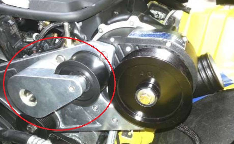 ATI/ProCharger Parts - ProCharger 2016+ Camaro SS 8 Rib Tensioner Assembly - Image 1