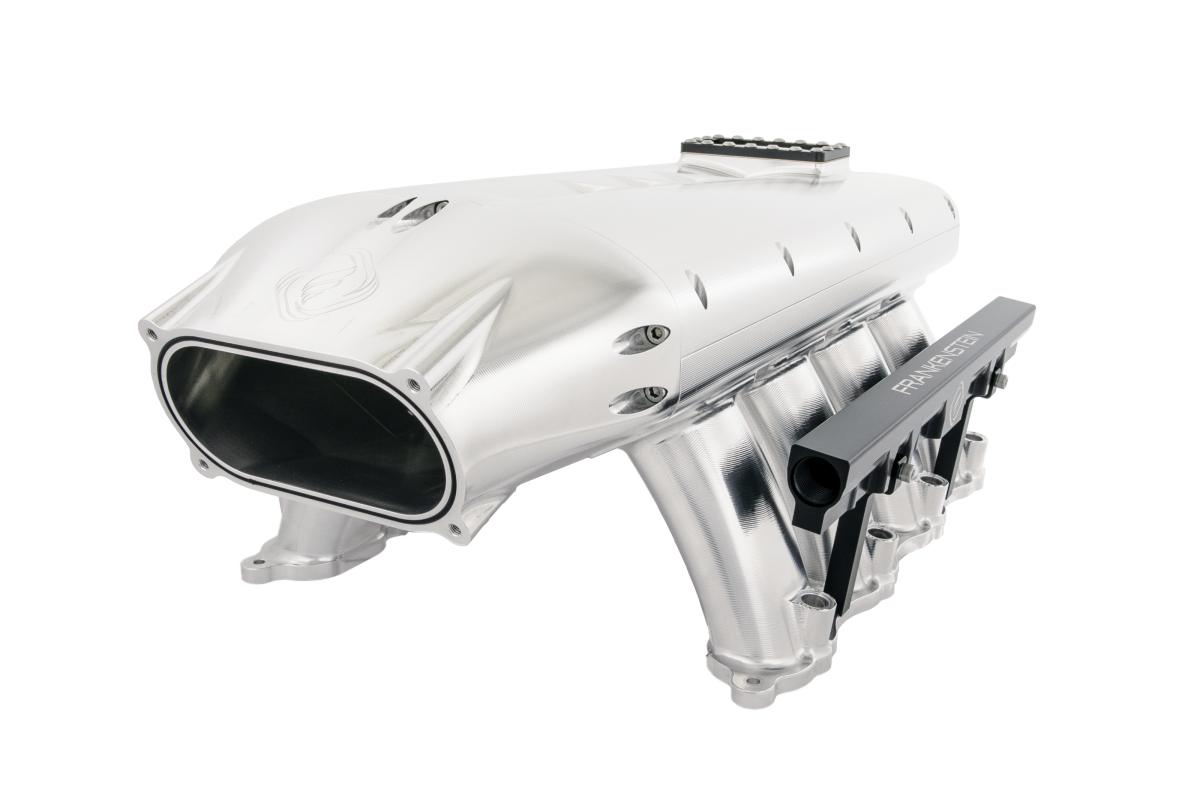 Frankenstein Engine Dynamics - Frankenstein Coyote 5.0L/GT350 Billet Intake Manifold - Anodized Black Finish  (2000HP Rated) - Image 1