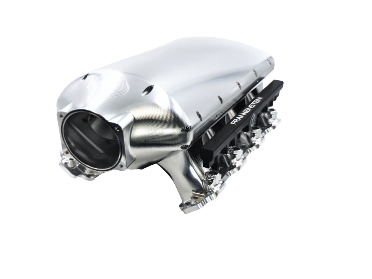 Frankenstein Engine Dynamics - Frankenstein L83/L84 5.3L Truck/SUV Billet Freakshow Port Injection Intake Manifold - Raw Finish (2000HP Rated) - Image 1