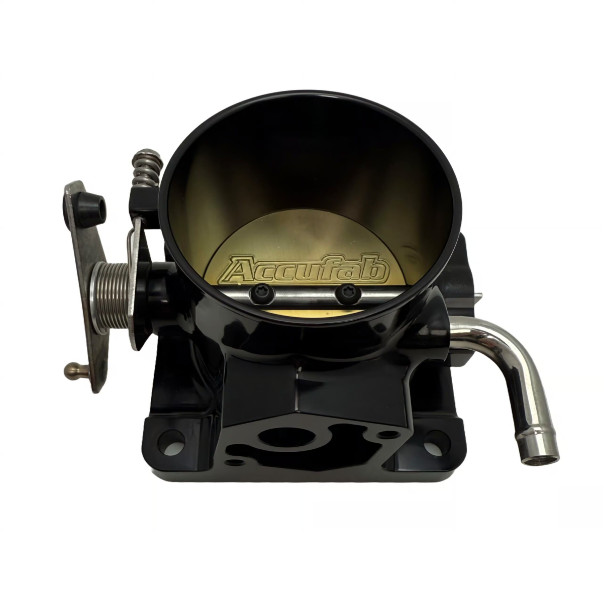 Accufab Racing - Accufab 70mm 86-93 Mustang 5.0L Black Throttle Body - Image 1