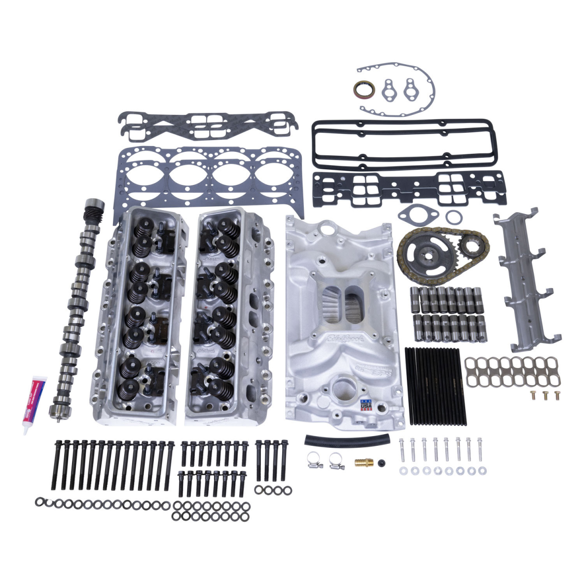 Edelbrock - Edelbrock Performer 363 HP Top End Kit for 1987 & later Small-Block Chevy Engines - Image 1