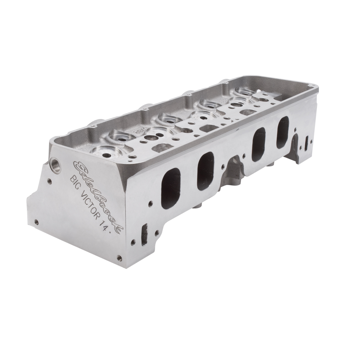 Edelbrock - Edelbrock BBC Big-Victor Pro Port 14 Degree HIP Cylinder Heads - Image 1