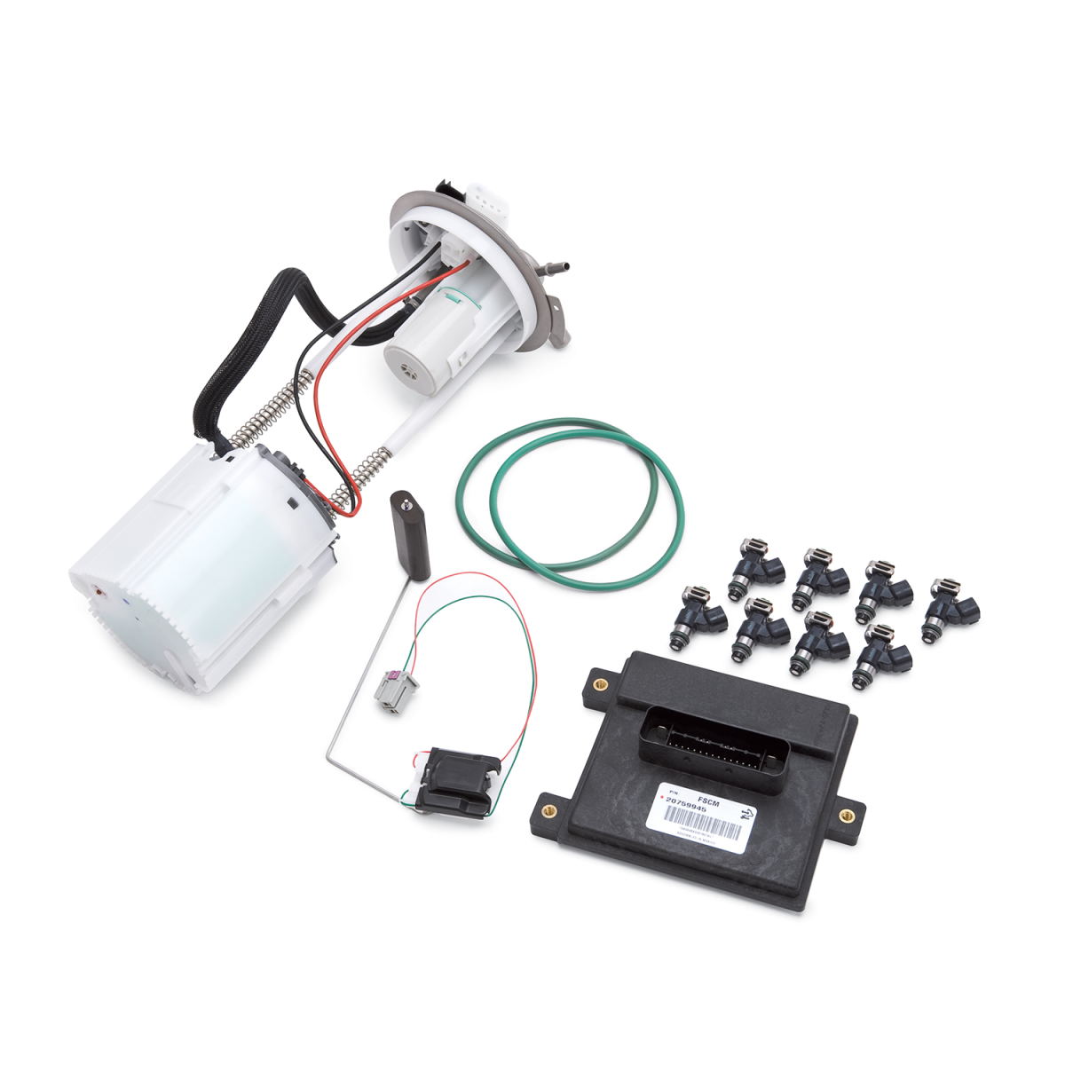 Edelbrock - Edelbrock Fuel Pump Sending Unit w/ Fuel Pump, Injectors & FSCM Module for 07-09 GM Truck 6.0L/6.2L - Crew/Extended Cab - Image 1