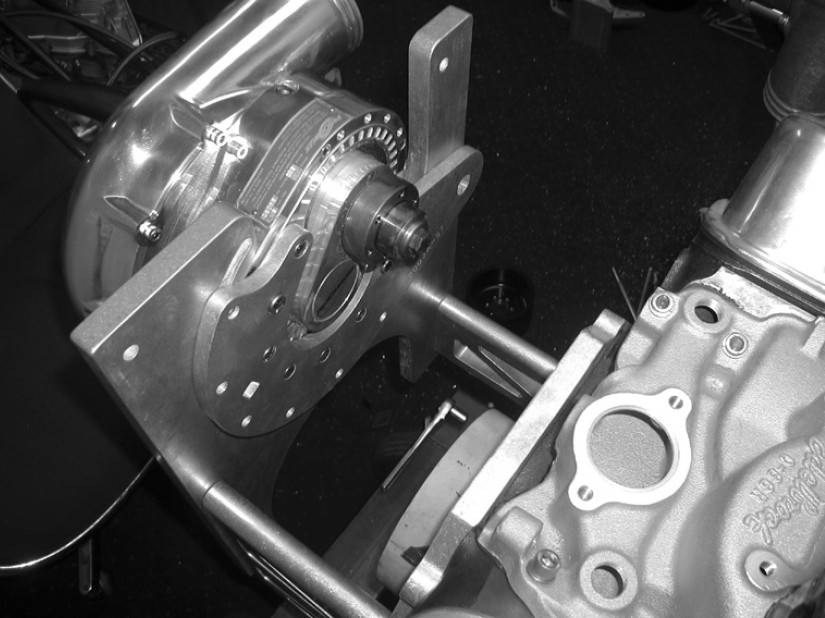 ATI/ProCharger Parts - Big Block Chevy Reverse Cog Supercharger Mounting Bracket - Image 1